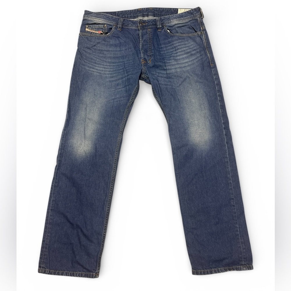 Diesel Industy Safado jeans blue wash 100% Cotton Denim Man size W36 L30